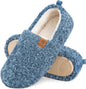 EverFoams Women’s Soft Curly Slippers Memory Foam Lightweight House Shoes