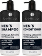 Caffeine Shampoo and Conditioner Set - Volumizing Products for Women and Men - Thickening, Volume Boosting Formula for Thinning and Fine Hair - Sulfate Free, No Parabens - Hydrating, Salon Grade