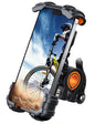 Lamicall Bike Phone Holder Motorcycle Mount - One-Hand Operation, Lockable