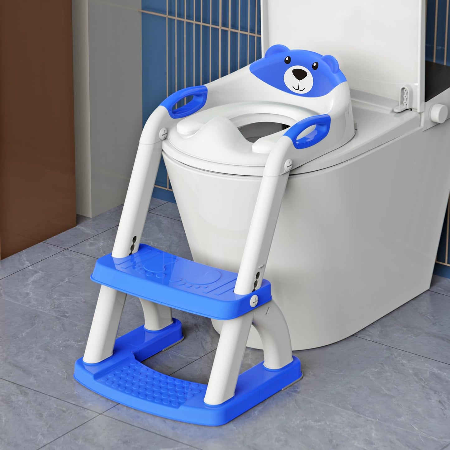 Potty Training Toilet for Toddlers, 2-in-1 Potty Training seat, Anti-Slip