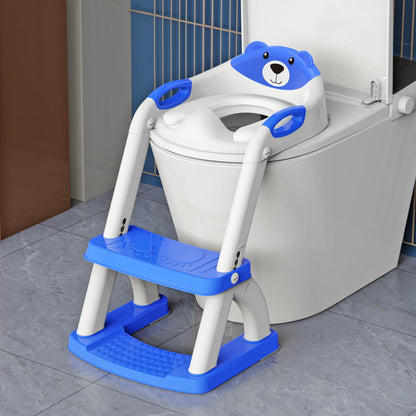 Potty Training Toilet for Toddlers, 2-in-1 Potty Training seat, Anti-Slip