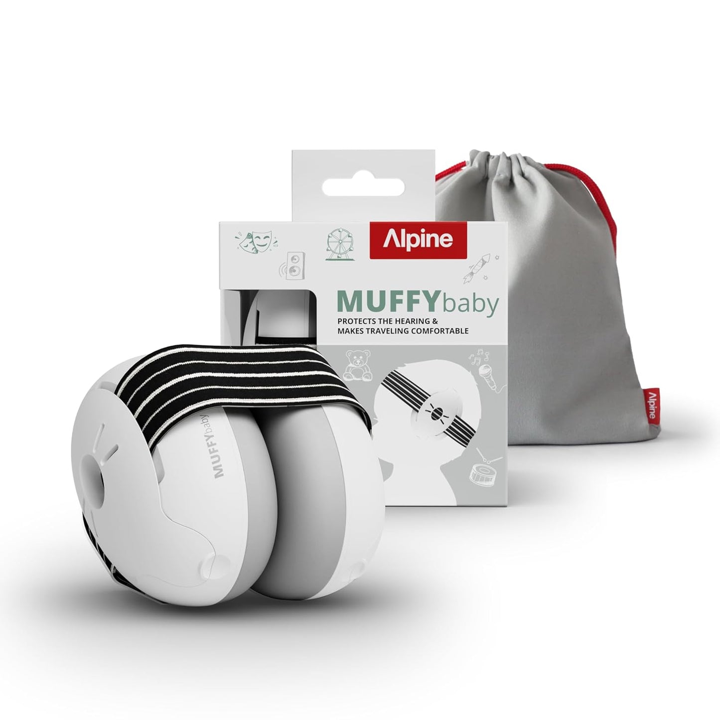 Alpine Muffy Baby Ear Muffs Noise Protection | Toddler Ear Protection