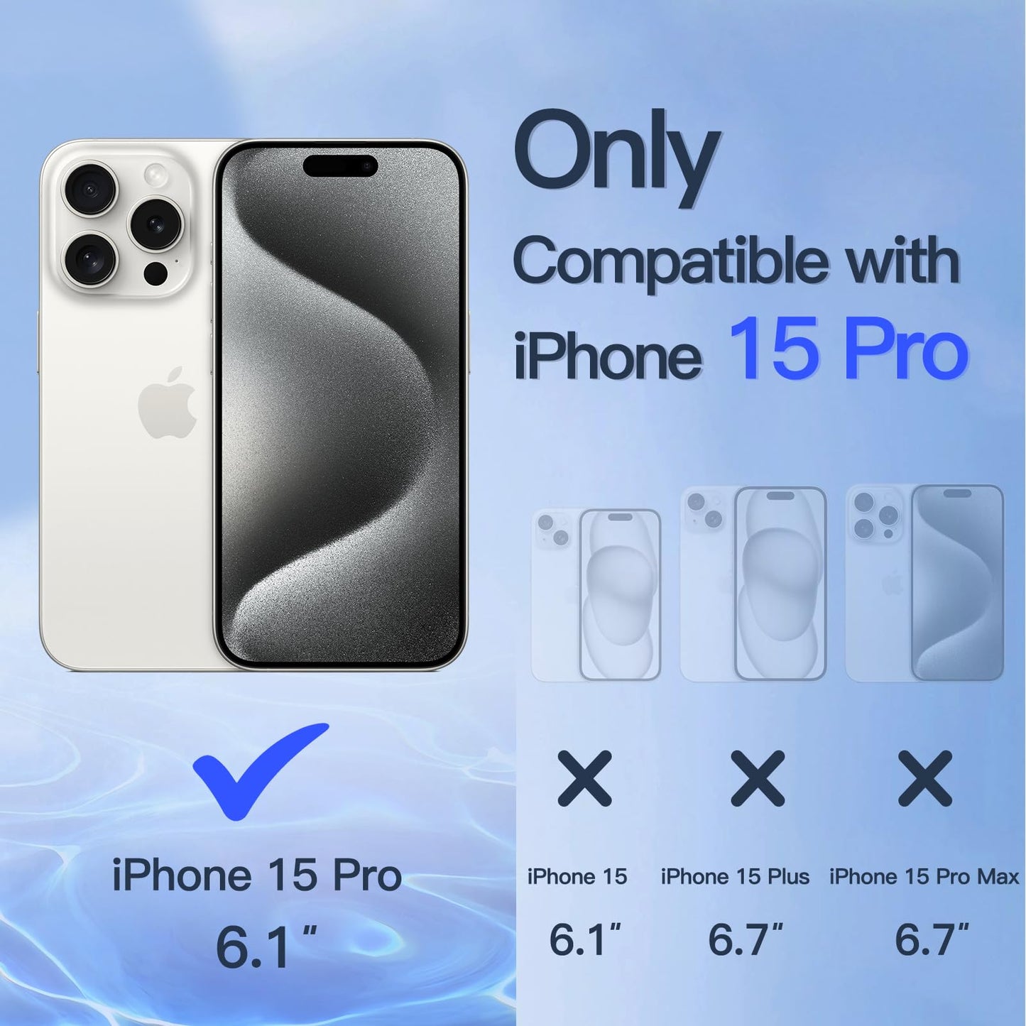 JETech Privacy Screen Protector for iPhone 17 Pro Max, 2-Pack