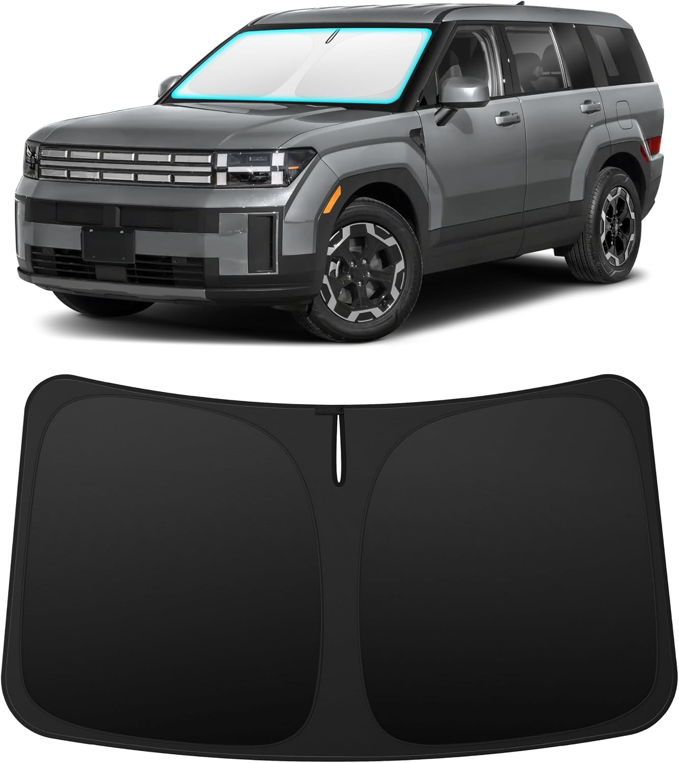 INSAUTO Custom Fit Windshield Sun Shade for Nissan Frontier 2005-2021