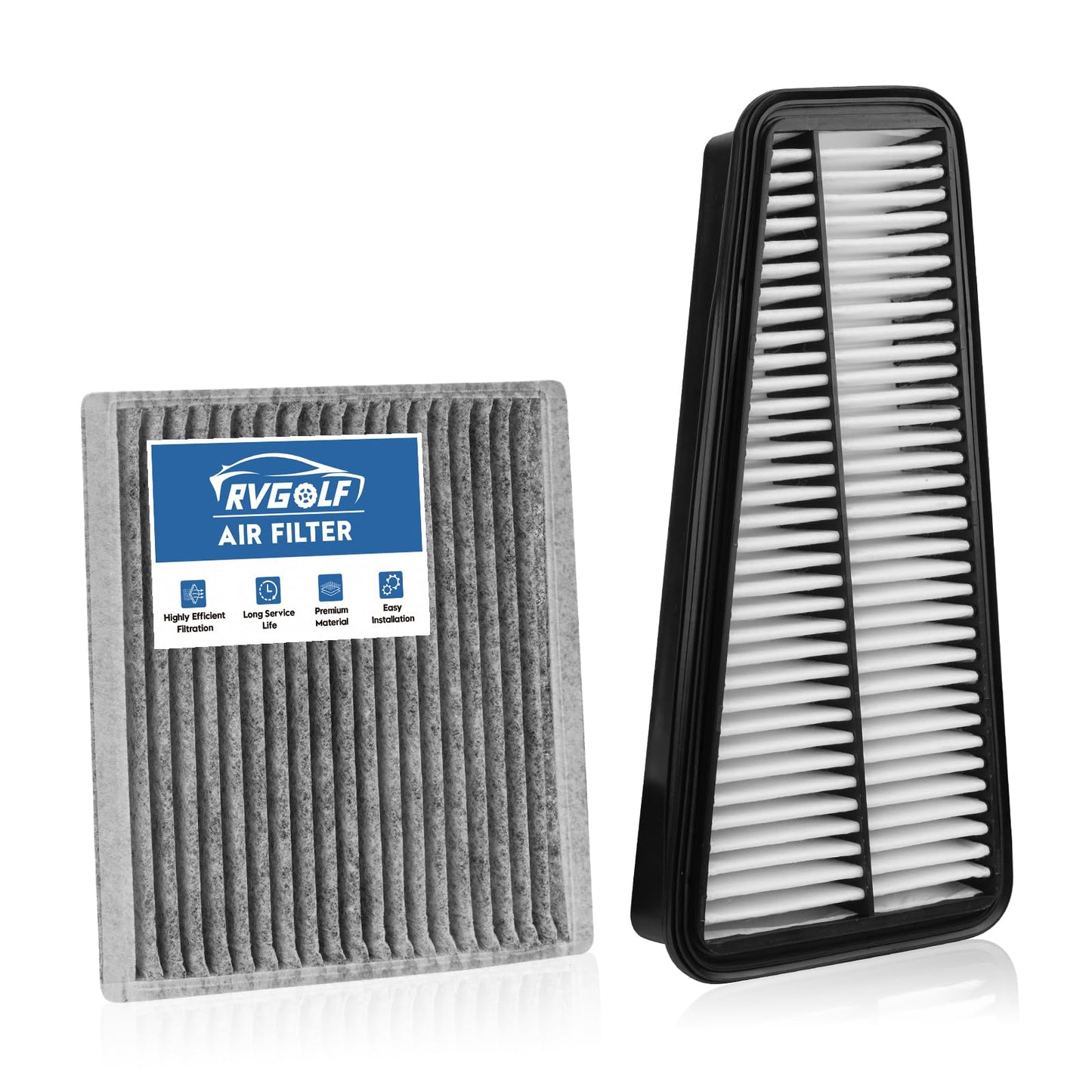 Engine+Cabin Air Filter Fit for 2014-2020 Rogue, 2017-2022 Rogue Sport