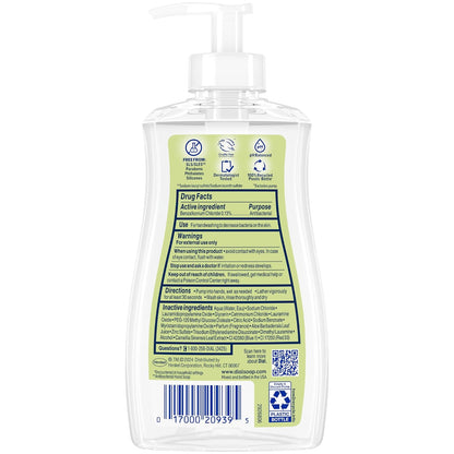 Dial Antibacterial Defense Liquid Hand Soap + Aloe, White Tea Scent, 11 Fl Oz (Pack of 4), Dermatologist-Tested Hand Wash, Gentle Formula