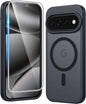 FNTCASE for iPhone 17 Pro Case Clear Magnetic with Screen Protector