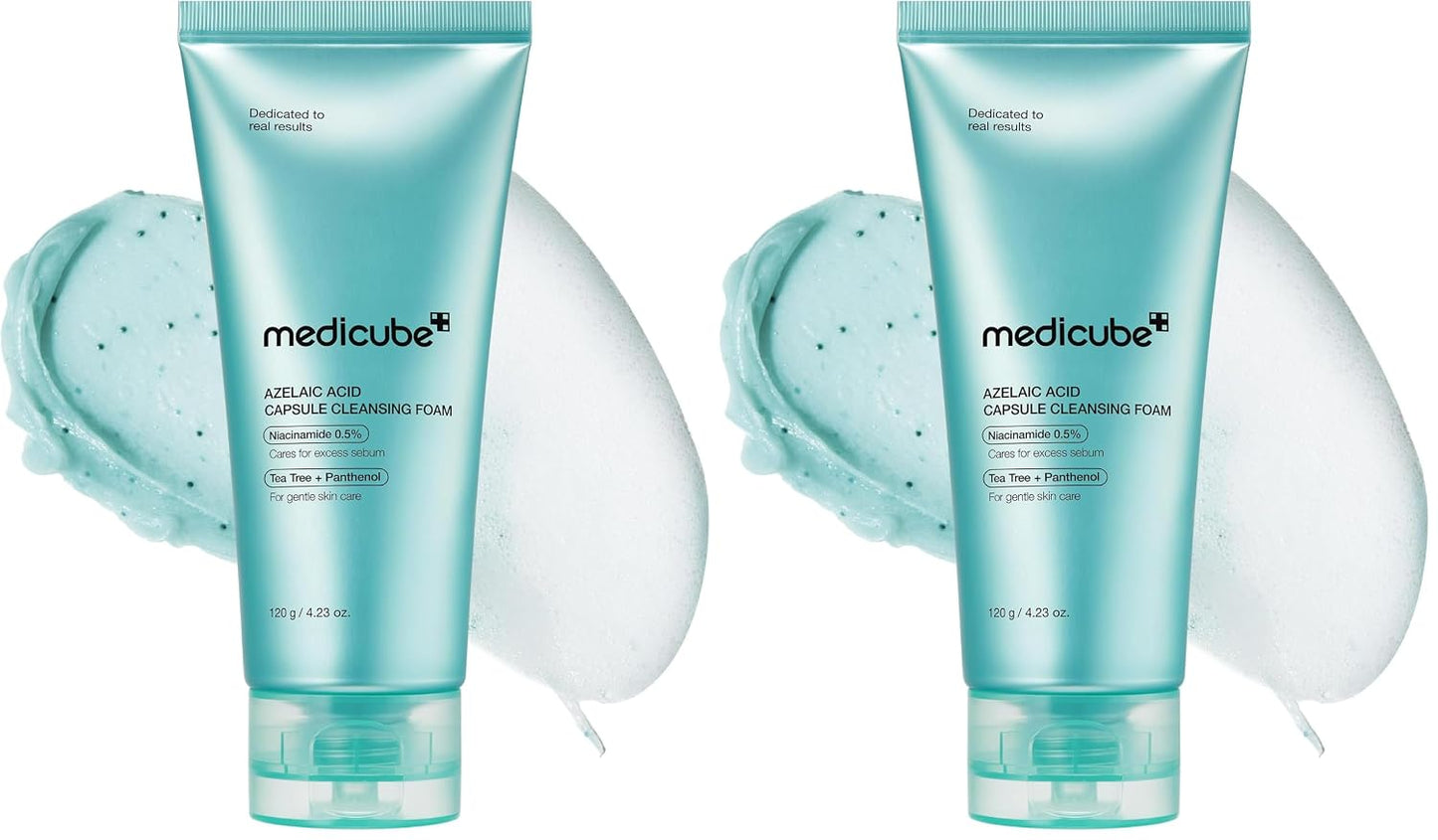 medicube Facial Cleanser Turmeric Capsule Foam Cleanser