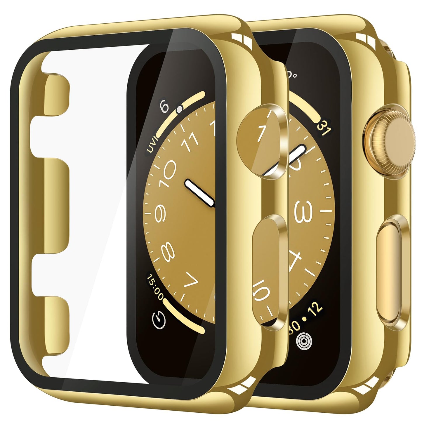 Misxi Case with Screen Protector for 46mm Apple Watch Series 11/10
