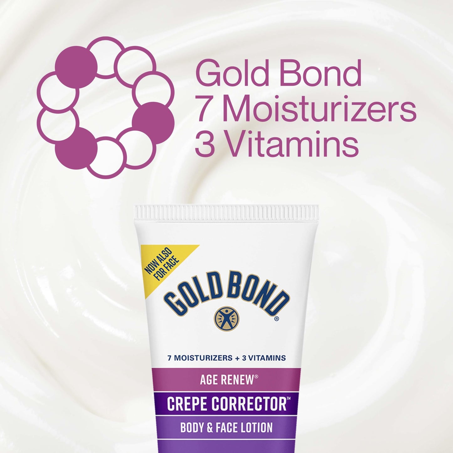 Gold Bond Age Renew Crepe Corrector Body Lotion, 14 Oz