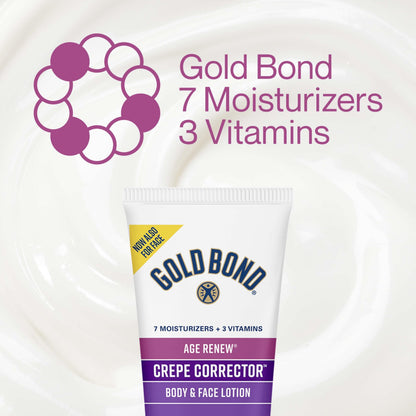 Gold Bond Age Renew Crepe Corrector Body Lotion, 14 Oz