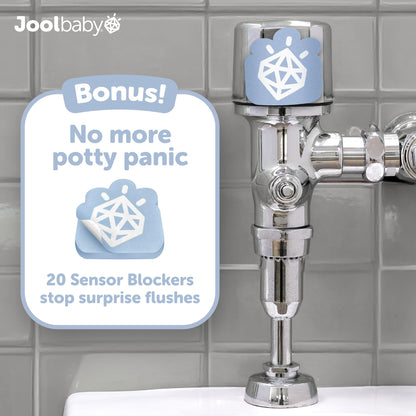 Jool Baby Folding Travel Potty Training Seat – Easy-Remove Pull Tab (Sage)