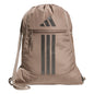 adidas Alliance Sackpack – Drawstring Backpack for Sports, Small Gym Bag, Preloved Teal Green/Black/3, OSFA