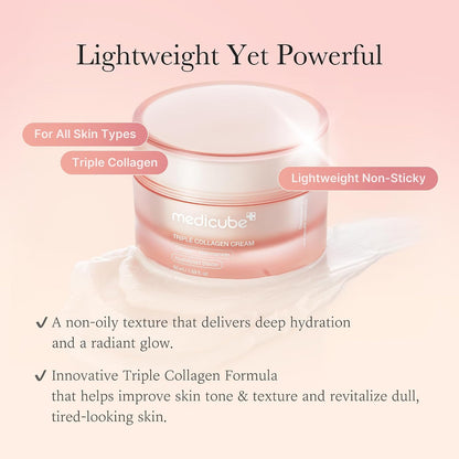 medicube Triple Collagen Cream for Hydrating & Firming