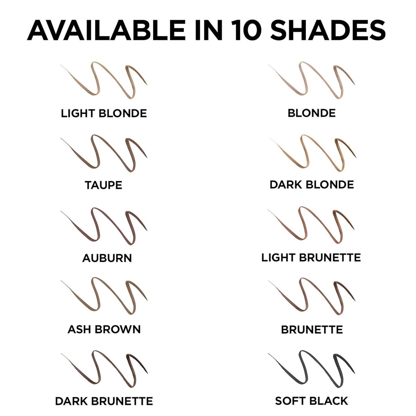L'Oreal Paris Makeup Brow Stylist Definer Waterproof Eyebrow Pencil, Ultra-Fine Mechanical Pencil, Draws Tiny Brow Hairs and Fills in Sparse Areas and Gaps, Brunette, 0.003 Ounce (Pack of 2)