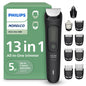 Philips Norelco All-in-One 3000 Series 13 in 1 Trimmer, Beard Styler & Men's Hair Clipper, 9 Length Settings & Self-Sharpening Skin-Friendly Blades, MG3919/50