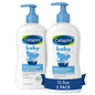 Cetaphil Baby Wash & Shampoo + Lotion, Sensitive Skin, 13.5oz, 2ct