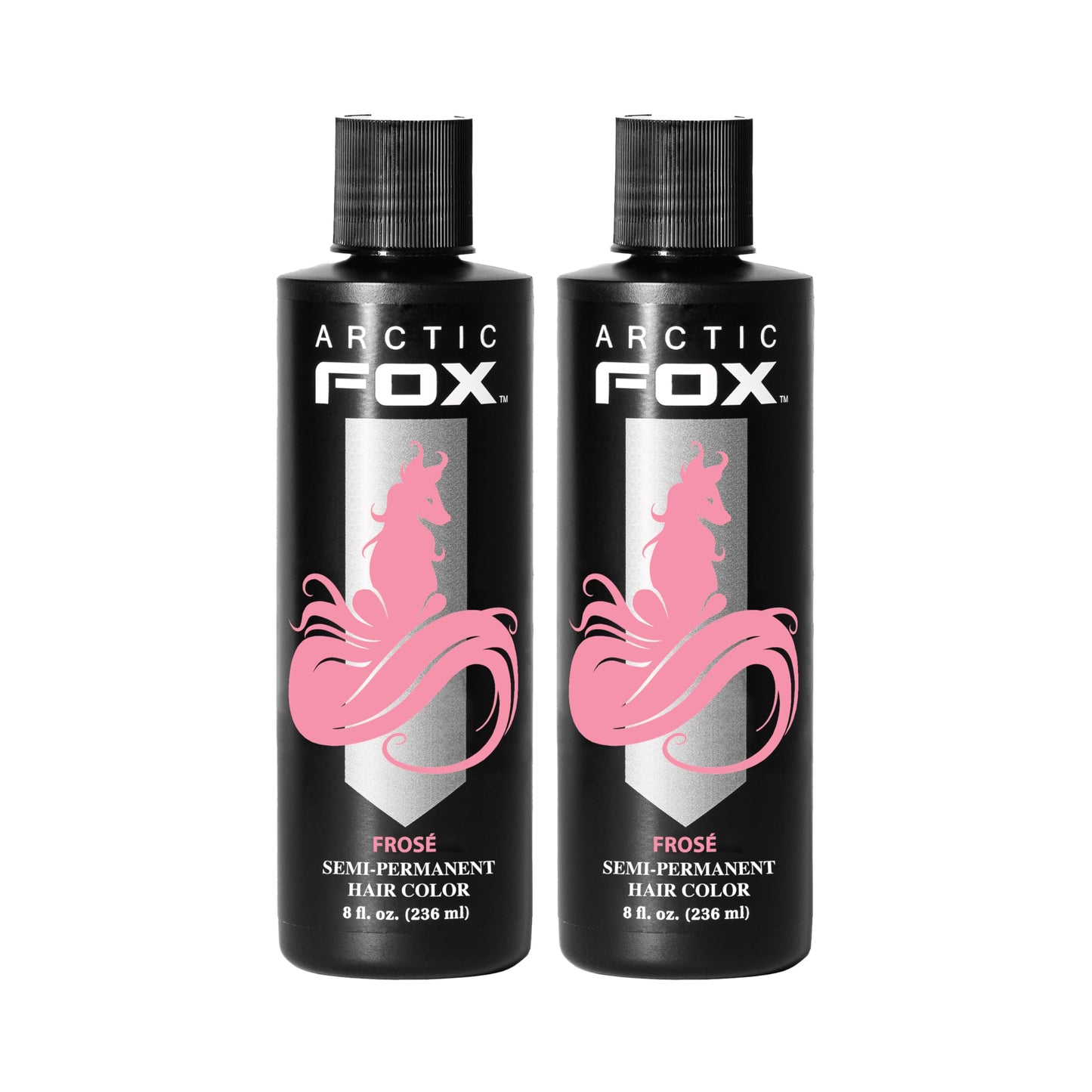 ARCTIC FOX Semi-Permanent Hair Dye - Sunset Orange, Vegan - 2 x 8 oz