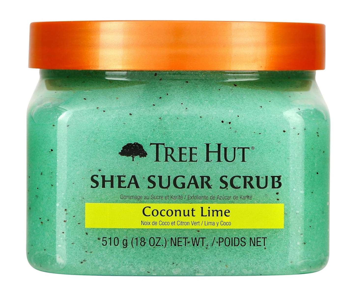 Tree Hut Body Scrub for Women, Pink Hibiscus, 18 Oz