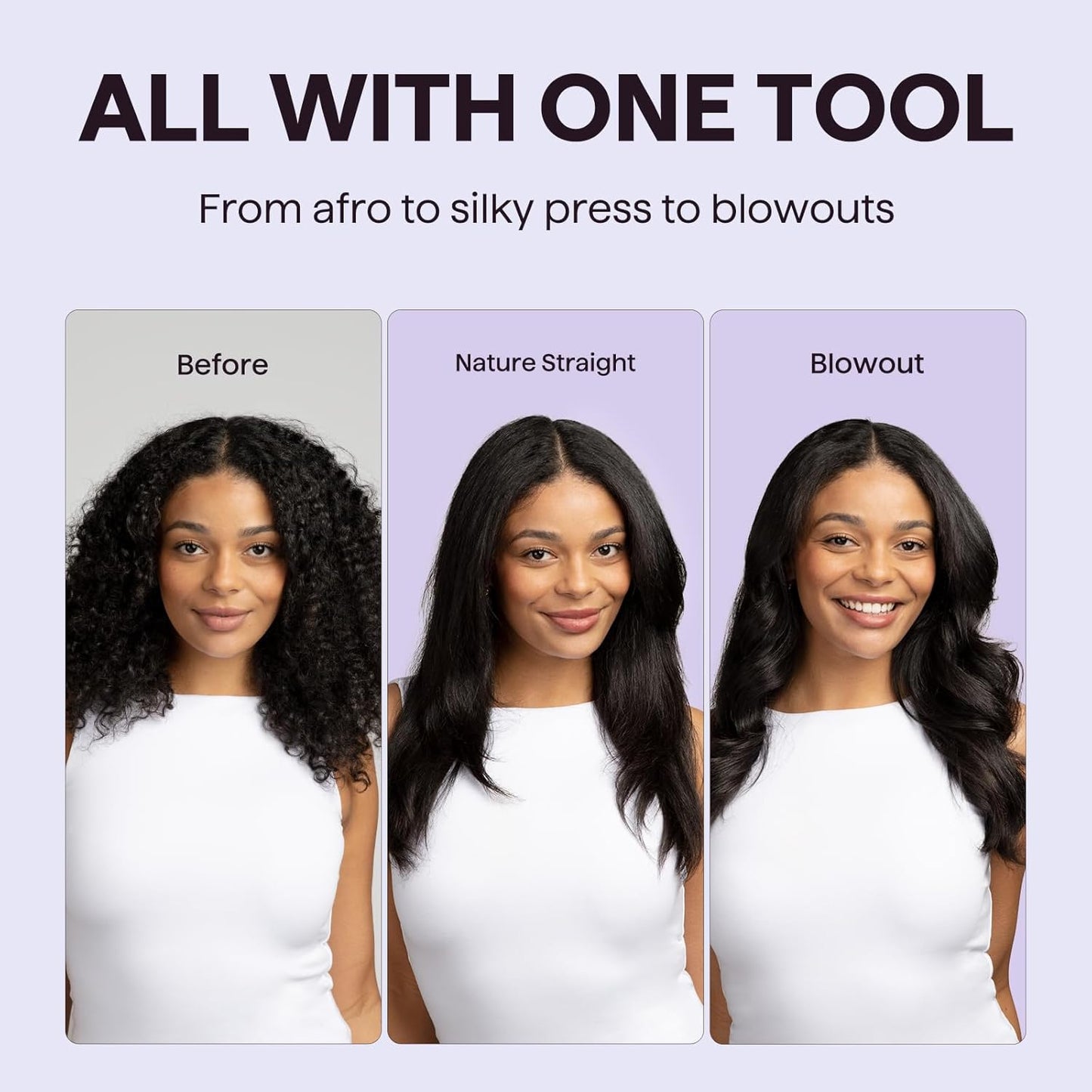 Wavytalk Thermal Brush Blowout Boost 1.5″ Heat Round Brush for Blowout Look