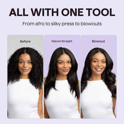 Wavytalk Thermal Brush Blowout Boost 1.5″ Heat Round Brush for Blowout Look