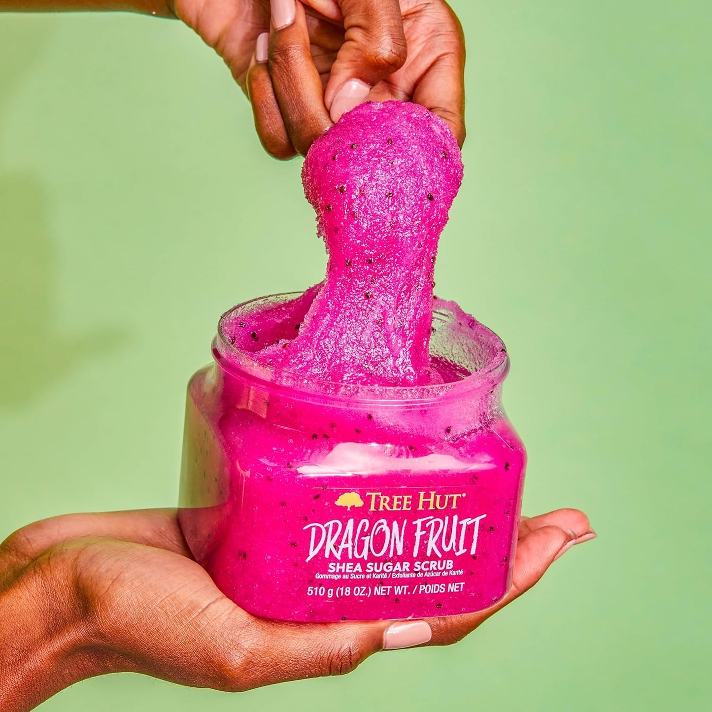 Tree Hut Body Scrub for Women, Pink Hibiscus, 18 Oz