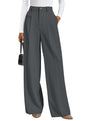 PRETTYGARDEN Women's Tailored Wide Leg Work Dress Pants