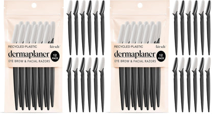 Kitsch Dermaplane Razor for Women Face – Terracotta, 12 pcs