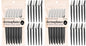 Kitsch Dermaplane Razor for Women Face – Terracotta, 12 pcs