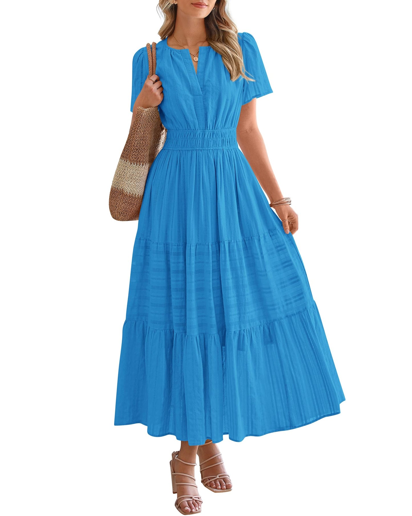 BTFBM Womens Summer 2026 Casual Maxi Dresses