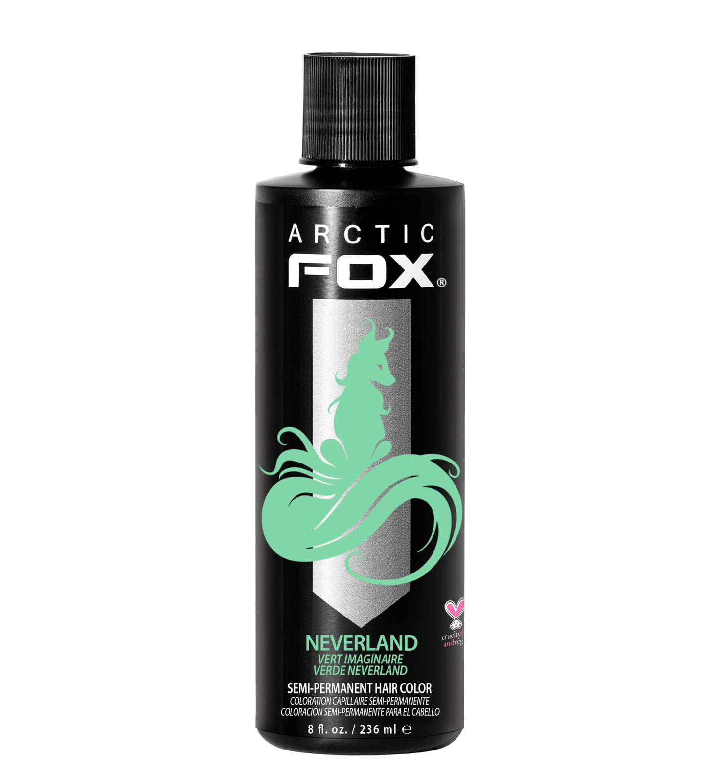 ARCTIC FOX Semi-Permanent Hair Dye - Sunset Orange, Vegan - 2 x 8 oz