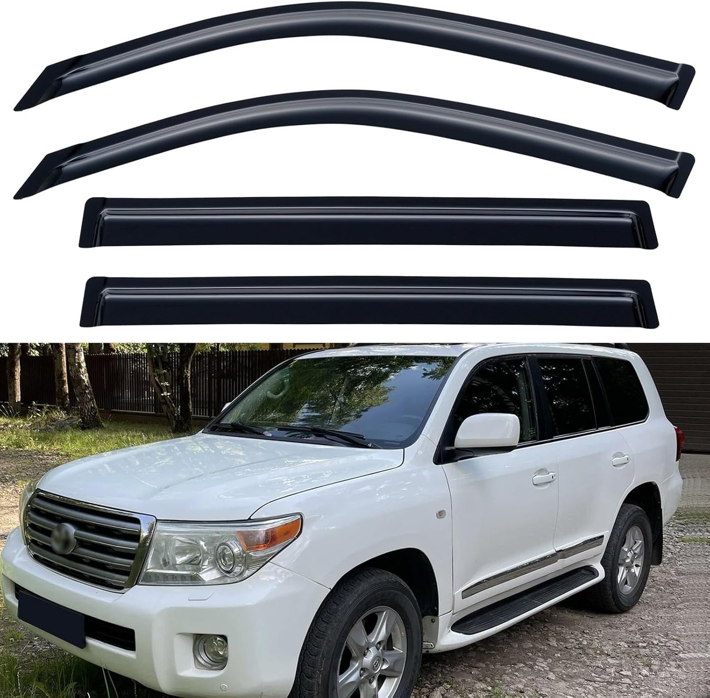 Window Visors Rain Guards for 2020-2025 Nissan Sentra