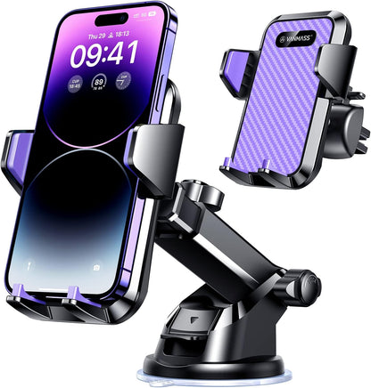VANMASS【85+LBS Strongest Suction & Military-Grade Ultimate Car Phone Mount