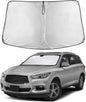 Autovir Windshield Sun Shade, 2017-2026 Tesla Model 3 & Y, 280T Visor Shade