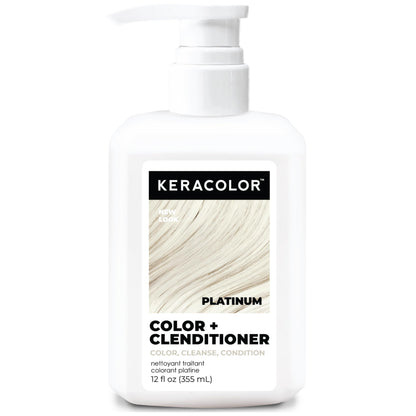Keracolor Color + Clenditioner, Semi-Permanent Hair Color, 23 Shades