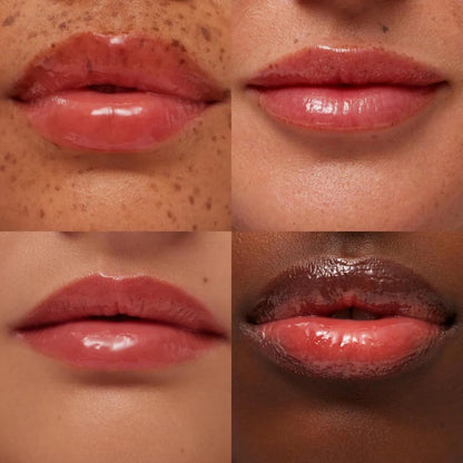 Summer Fridays Lip Butter Balm - Moisturizing Lip Gloss for Instant Shine + Sheer Color - With Nourishing Shea Butter - Everyday Makeup + Skin Care Summer Essentials - Vegan - Pink Sugar (.5 Oz)