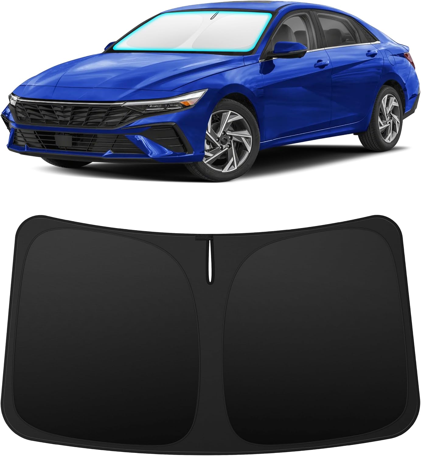 INSAUTO Custom Fit Windshield Sun Shade for Nissan Frontier 2005-2021