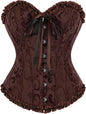 frawirshau Women's Overbust Costume Corset Renaissance Victorian