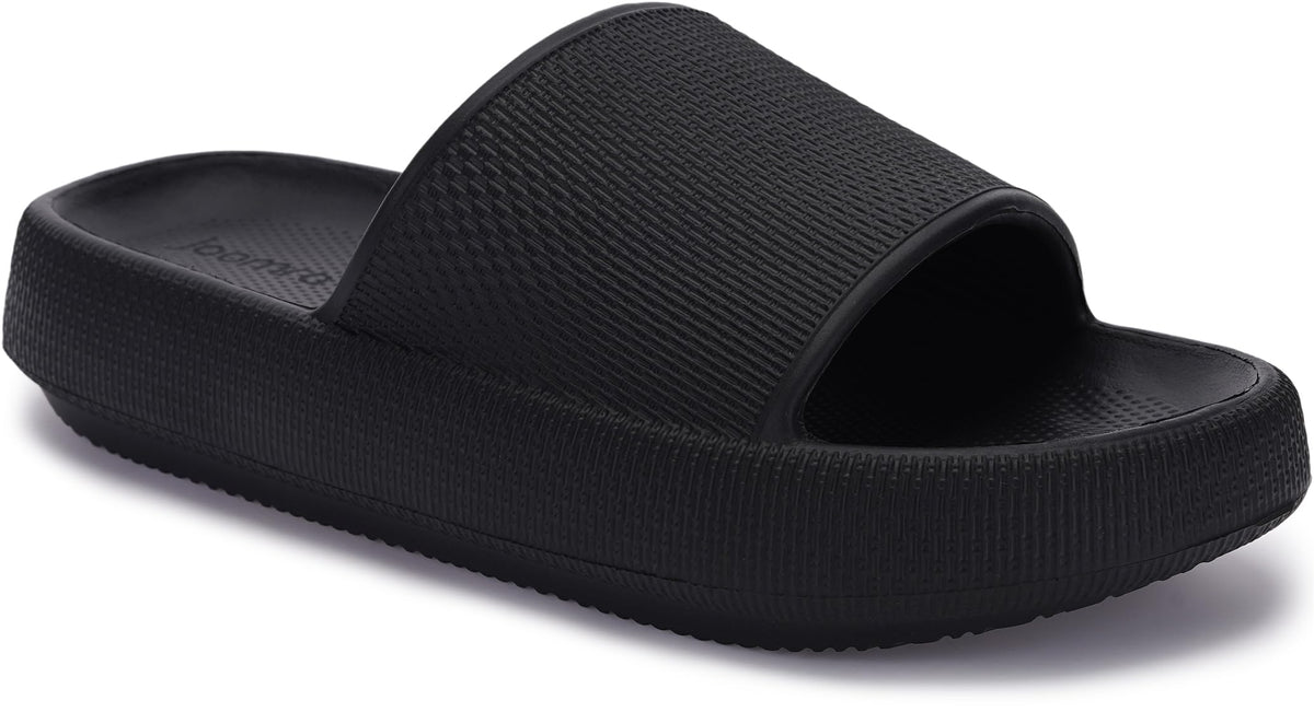 Joomra Pillow Slippers for Women and Men Thick Sole Ultra Cushion Slides