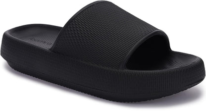 Joomra Pillow Slippers for Women and Men Thick Sole Ultra Cushion Slides
