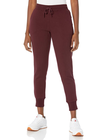 Amazon Essentials Women's Cotton Fleece Jogger Sweatpants with Drawstring (Available in Plus Size)