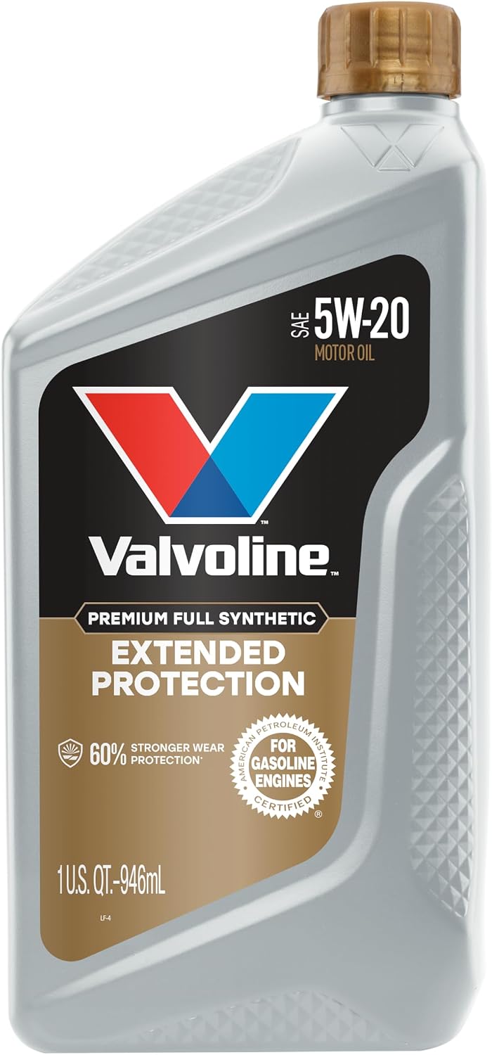 Valvoline Advanced Full Synthetic SAE 0W-20 Motor Oil 5 QT