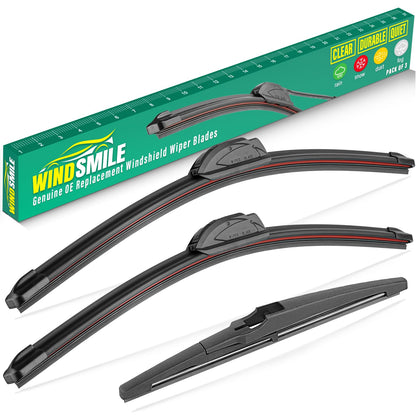 WINDSMILE Windshield Wiper Blade Replacement for Hyundai Palisade 2020-2025