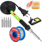 Soldering Iron, 60W 110V Adjustable Temperature Soldering Iron Pen, Portable Welding Tool, Fast Heating, for Electronic Repair, Jewelry, DIY