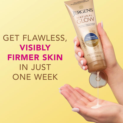 Jergens Natural Glow + Firming Daily Moisturizer Medium to Tan Skin Tones 7.5oz