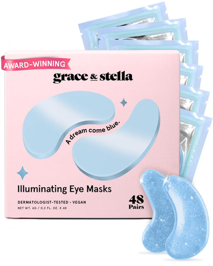 grace & stella Award Winning Eye Patches for Puffy Eyes