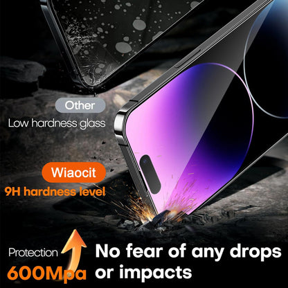 Wiaocit Tempered Glass Privacy Screen Protector for iPhone 15 Pro