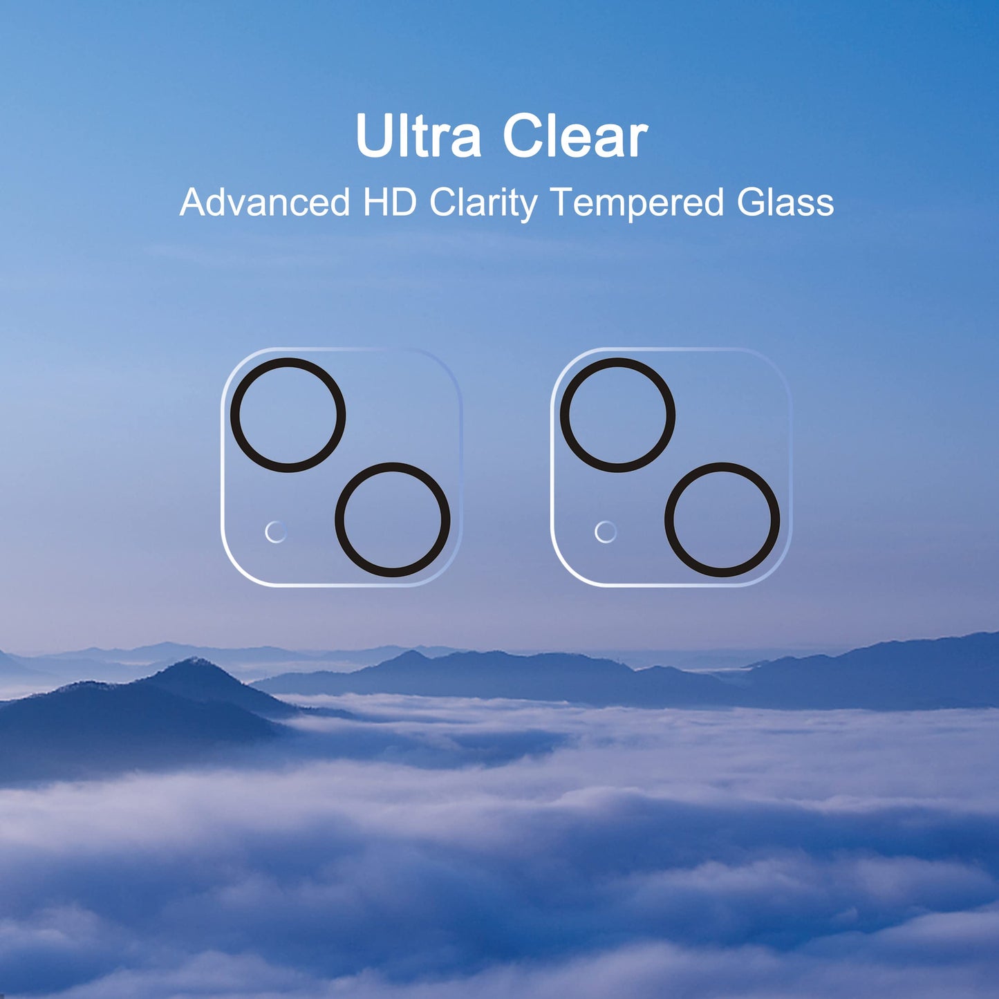 Ailun 3 Pack Camera Lens Protector for iPhone 17 Pro Max, Tempered Glass