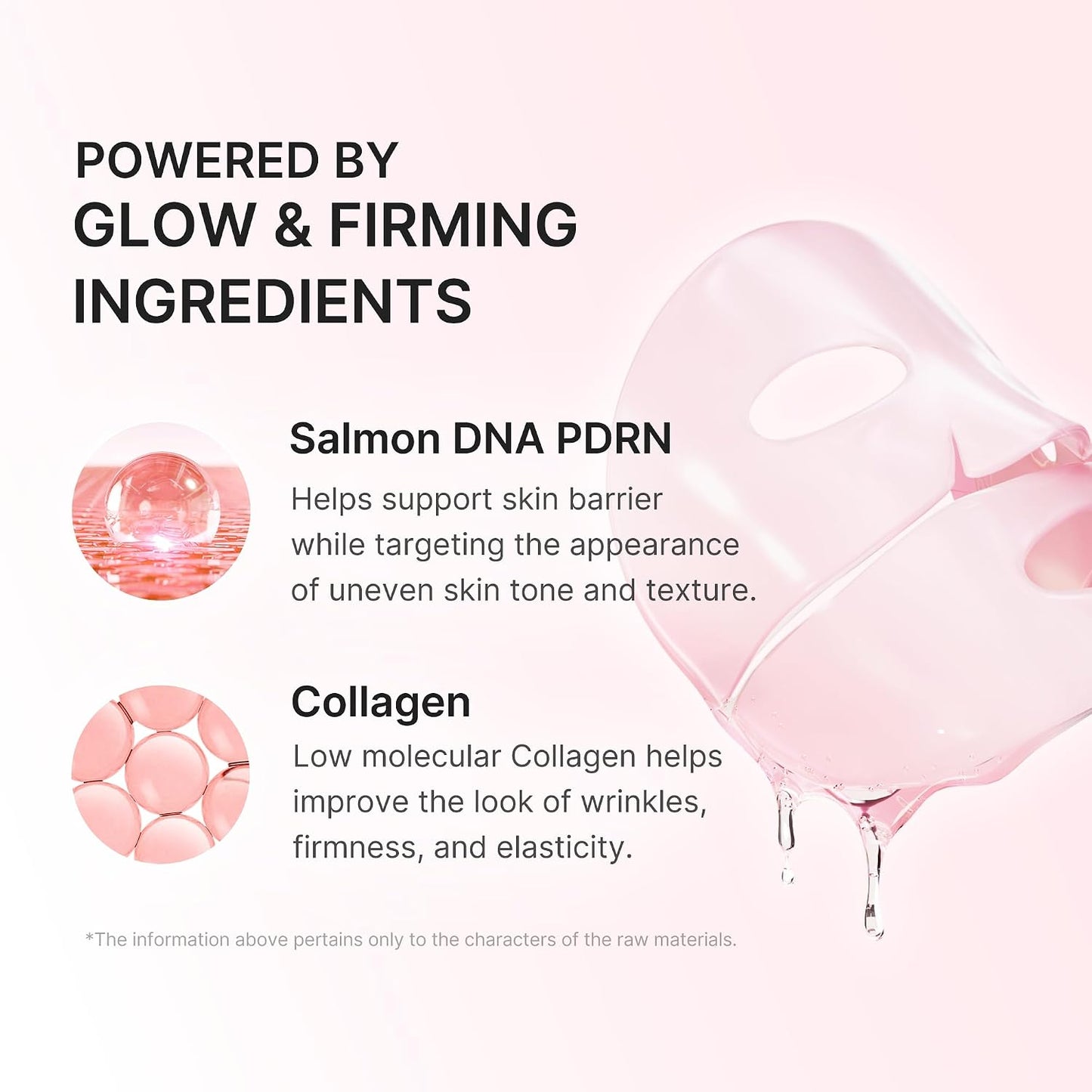 medicube Jelly Gel Mask with Salmon DNA PDRN Pink Collagen, 4EA
