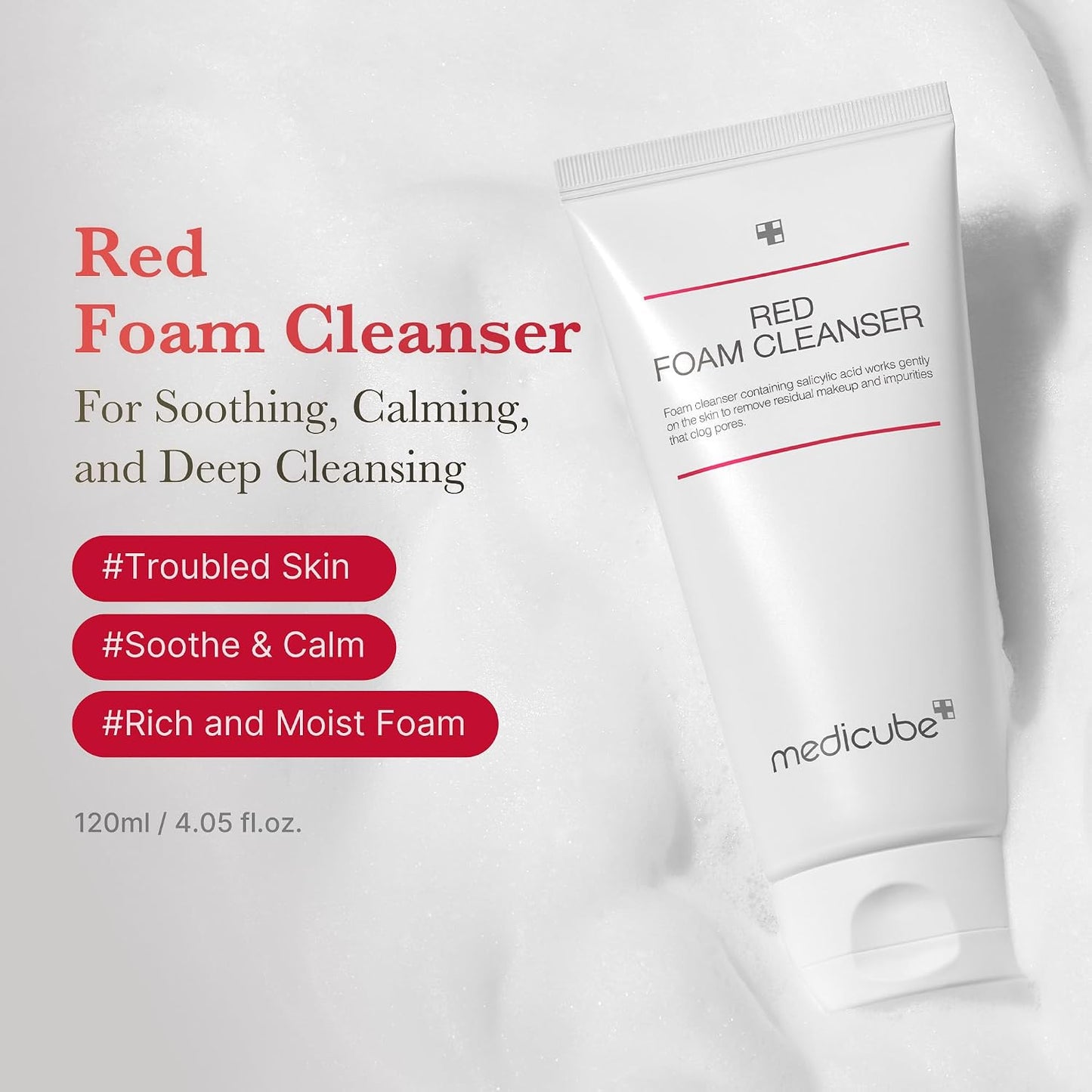 medicube Facial Cleanser Turmeric Capsule Foam Cleanser